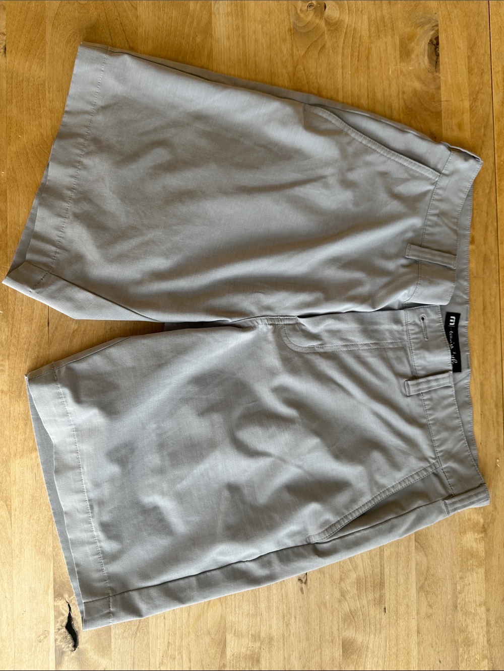 Travis Mathew Men's Light Gray Golf Shorts